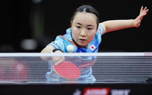 【卓球 アジア選手権】伊藤美誠が“打倒中国”と優勝へ向けて好スタート　インド選手に貫録ストレート勝ち
