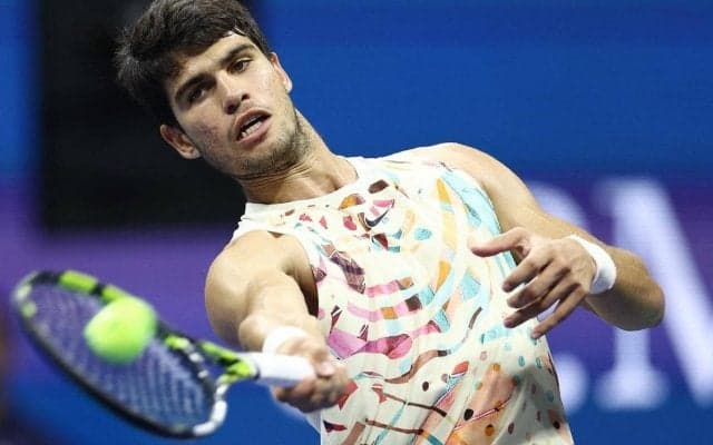 「こういうの胸熱」全米オープン勝利のアルカラス、同世代スターのゴールパフォーマンスを披露！「この2人同い年だったんだ」