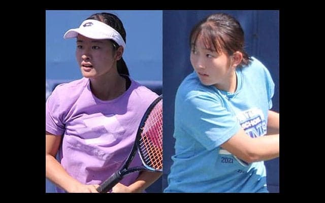  全米OPJr女子複、日本から2組4強 