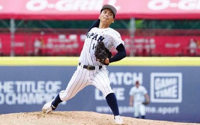 【侍U-18代表】“ニセモノ”演じて完全試合　打者圧倒も「まだ脇役なので」…決戦で晴らす景色