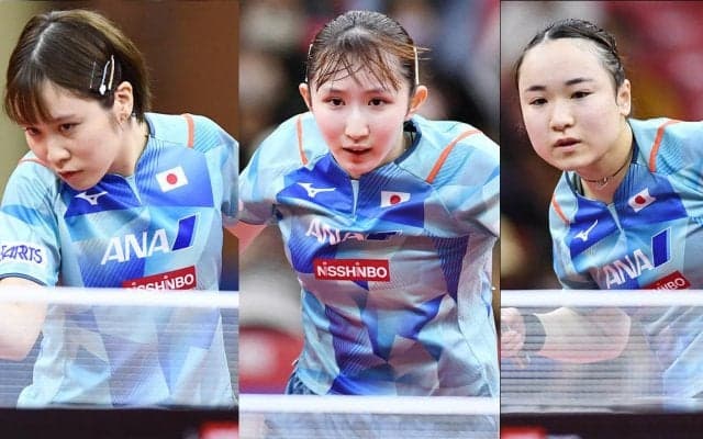 早田ひな・平野美宇・伊藤美誠の黄金世代トリオで挑むも中国にストレート負け（アジア選手権／女子団体戦 結果まとめ）