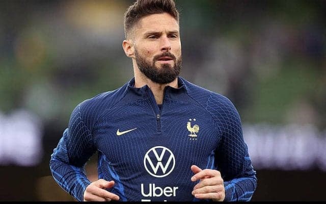 足首負傷のジルーがフランス代表を離脱…ケガは大事に至らずも予防措置