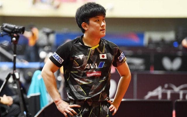 張本智和 親指付近の怪我の影響もあり初戦敗退「怪我をした自分が悪かった」【卓球 アジア選手権】