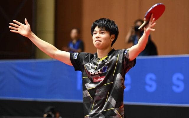 田中佑汰が世界2位の中国・王楚欽を破る大金星！張本智和は負傷も響き初戦敗退【卓球 アジア選手権】