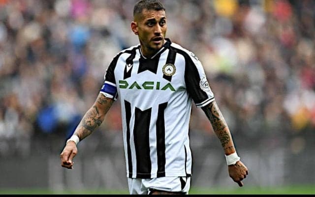 ウディネーゼ、昨季キャプテンを務めたロベルト・ペレイラと再契約へ