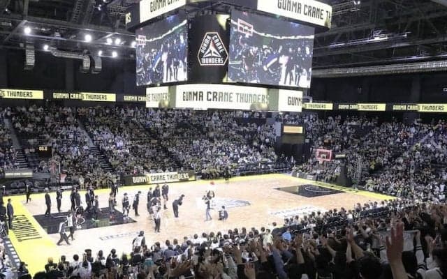 プレシーズンゲームでSR渋谷に白星の群馬…新加入ベンティルは「アリーナの雰囲気がすごく好き」