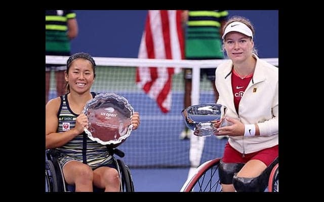 上地結衣 6年連続の全米OP準優勝