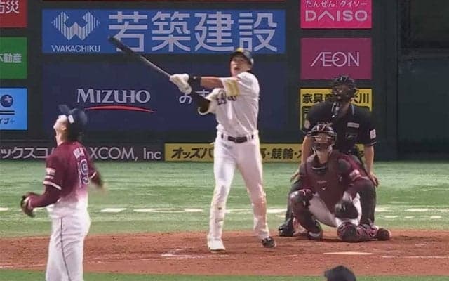 「メジャーリーガーみたい」　投手唖然…鷹・柳田の確信高弾道アーチは「素でエグい」