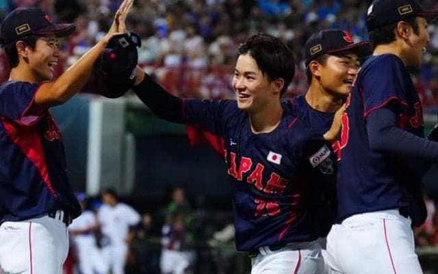 【侍U-18代表】「この夏優勝しかしてない男」107年ぶりV→初の世界一　照れ笑顔の丸田「金メダル似合う」