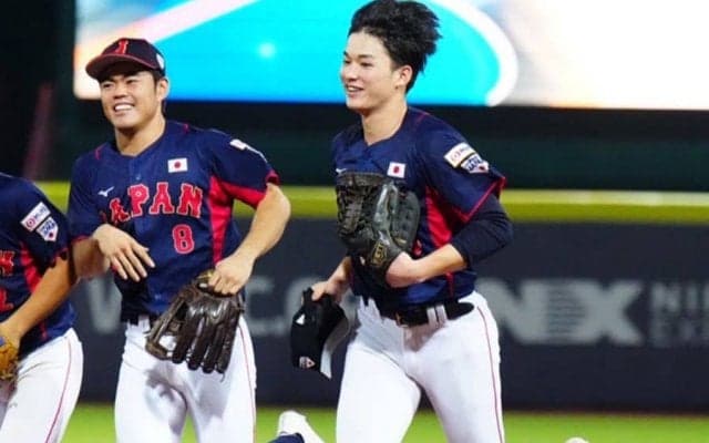 【侍U-18代表】「丸田くんの足があったからこそ」打者ガックリ…世界一引き寄せた“爆速捕球”に「痺れた」