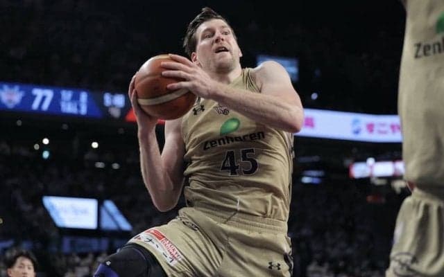 琉球がジャック・クーリーをインジュアリーリストに登録…右膝蓋靭帯炎で全治未定に