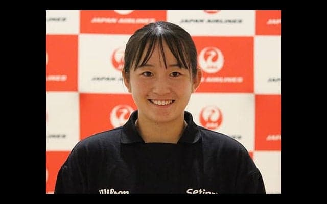  全米Jr複準Vの里菜央が会見 