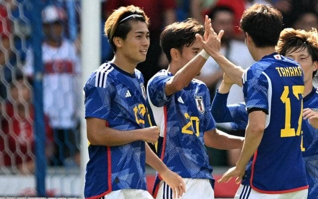 「いつも狙っている」2ゴールの活躍で勝利に貢献した中村敬斗、目に見える結果でポジションを争う「代表で生き残っていけるように」