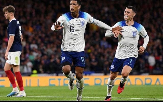 ベリンガム躍動のイングランドが3発快勝！　サッカー協会設立150周年のスコットランドは記念試合飾れず…【国際親善試合】