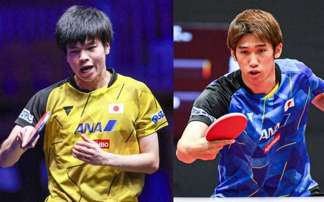中国TOP3撃破の田中佑汰 自己最高60位！吉村真晴もトップ100返り咲き＜卓球・男子 最新世界ランク＞
