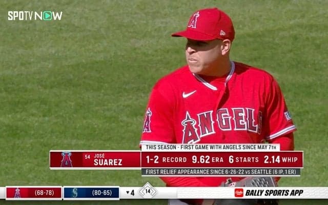 「ほんとにデカくなってるww」大谷翔平の同僚、約4か月ぶり復帰登板で“大変貌” エンゼルスファン驚き