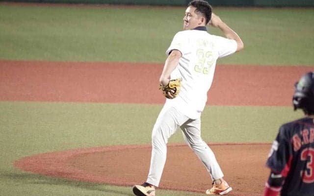 女子W杯で杉谷拳士さんが“サプライズ始球式”　「世界のスーパースター」登場に場内沸く