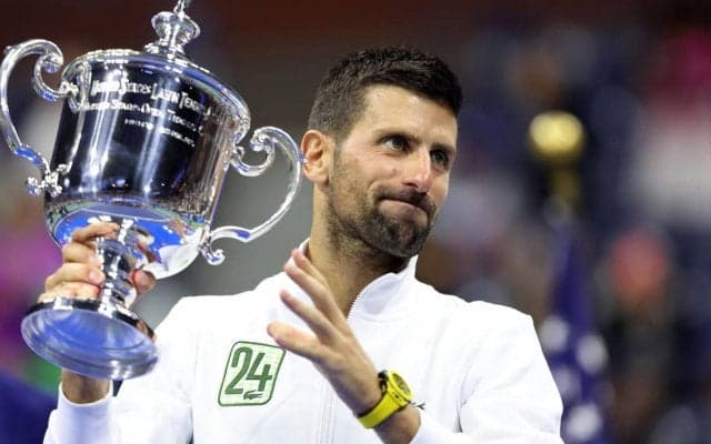 全米OP王者のジョコビッチはどこ推し？ 歴代最多タイ24回目のグランドスラム優勝をユニフォームと共に祝福