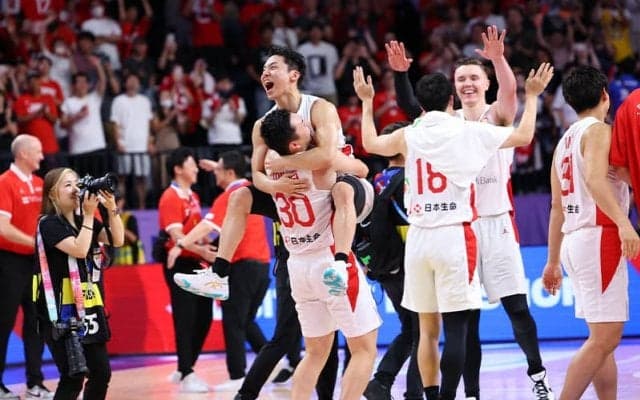 バスケ男子日本代表は26位にランクアップ…W杯終えFIBAが世界ランキング更新
