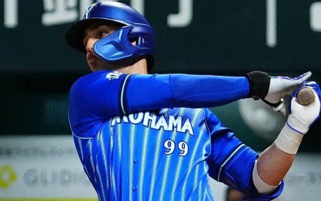 痛烈打球は「速すぎて見えんな」　助っ人の強振に「音えぐい」…3戦連発に「復活か？」