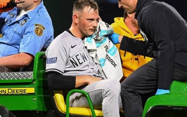 162キロの弾丸ライナーが頭部を直撃！ ヤ軍投手を襲った悲劇に米メディアも騒然「なんてことだ…これは最悪だ」