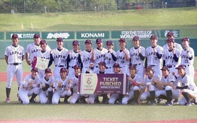 【女子W杯】侍J女子、破竹の4連勝でファイナルS進出　剛腕・小野寺が完封、台湾との全勝対決制す