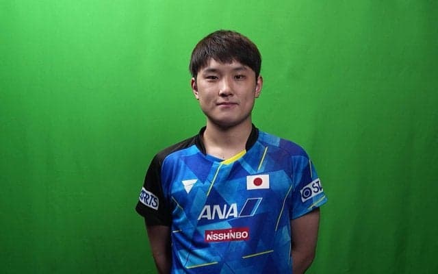【オフショット】どんどん日本語が喋れなくなる 張本智和｜世界卓球PR撮影時の様子