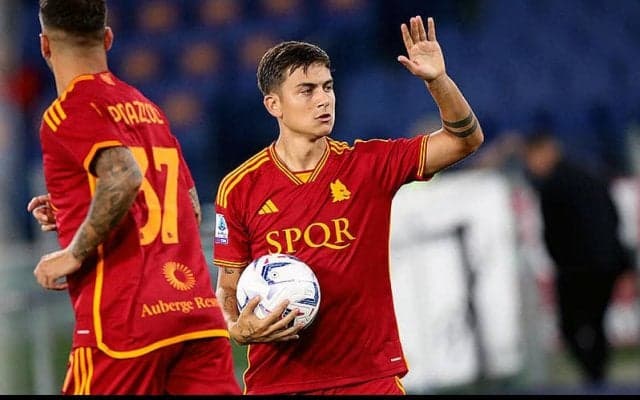 ローマが鬱憤晴らす7発圧勝で今季初白星！　ディバラ＆ルカク初共演で共にゴール記録【セリエA】