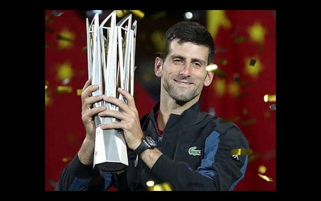 ジョコ 過去4度Vの上海を欠場