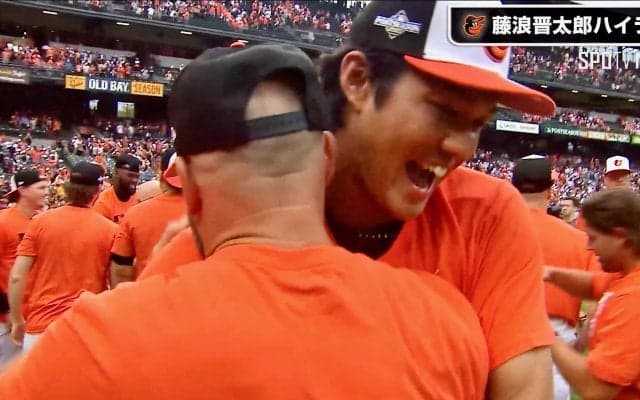 藤浪晋太郎に「アレ目指して！」 PO決定試合最速の163キロ力投でファン歓喜
