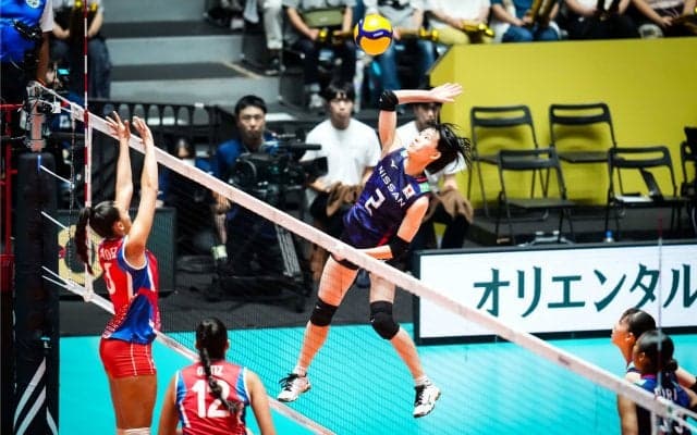 女子日本代表はプエルトリコに完勝　開幕から3戦いまだセットを落とさず3連勝