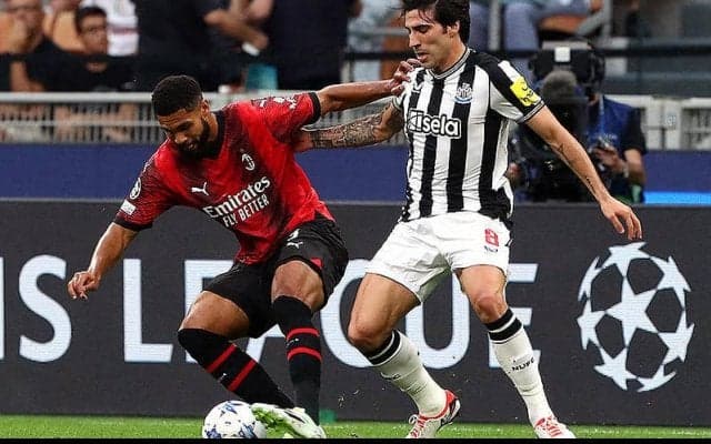 トナーリがサン・シーロ帰還のミランvsニューカッスルはゴールレス…勝ち点3逃したミランは守護神＆主力MFが負傷…【CL】