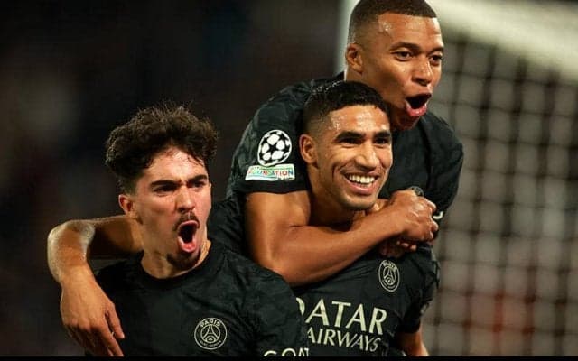 PSGがムバッペのPK弾とハキミの恩返し弾で低調ドルトムントに快勝、死のグループを白星スタート【CL】