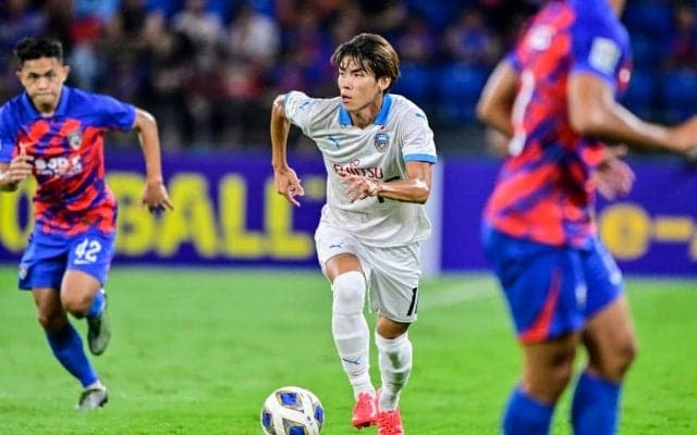 川崎・瀬古樹はなぜゴール前に走り込んでいたのか。「基本的にバフェに食い付くシーンが多かったので、そこの裏や脇を使えたら」と振り返った、ACL初戦の決勝ゴールの瞬間