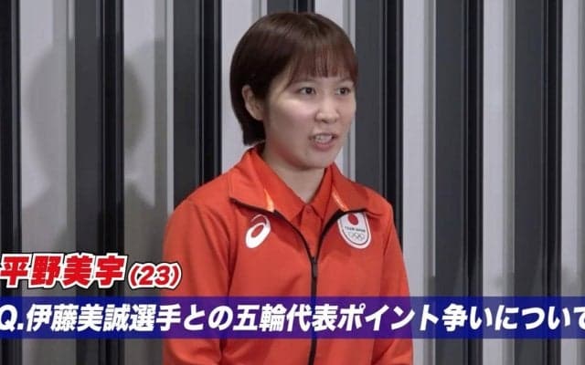 パリ五輪選考 2番手の平野美宇、伊藤美誠とのポイント争いに「どれだけ離せるかが鍵。絶対にシングルスに出たい」」【アジア競技大会 卓球】