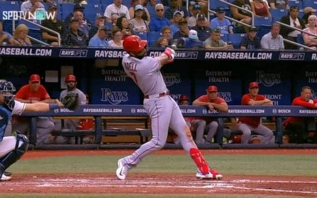 大谷翔平不在のエンゼルスがサヨナラ負け 期待の若手アデルが来季に繋げる特大アーチも…地区優勝争い中のレイズに逆転許し負け越し