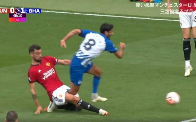 「やりすぎだろ」ポルトガル代表の危険すぎる“後方カニばさみ”に非難轟轟　後ろからガッツリ強烈タックルに叫び声が響いた瞬間