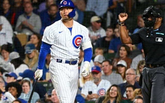 【MLB】鈴木誠也を襲った“疑惑の判定”「15センチも外れていた」　米同情の1球は「本当にひどい」