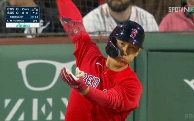 吉田正尚の勝ち越しタイムリーでレッドソックスが逆転勝利！　連敗を2でストップ　吉田は3試合連続ヒット