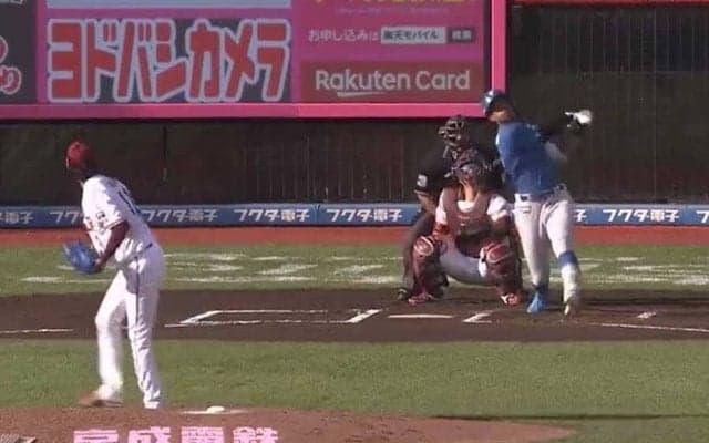 「詰まってなかったか？」　HR王見えた…覚醒23歳の衝撃弾は「すげえパワー」