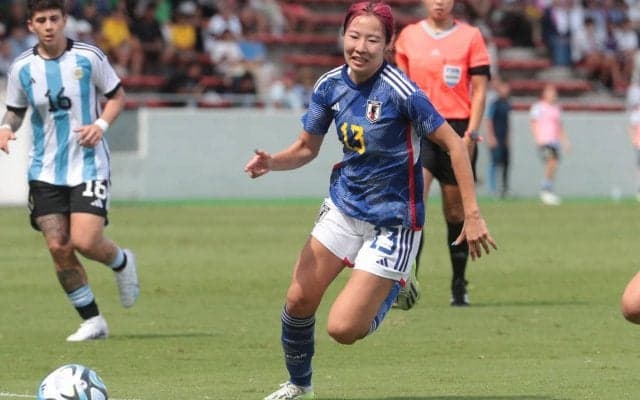 正確クロスでアシスト記録も…なでしこ遠藤純、さらなる精度向上を目指す「最後のパスにもっとこだわっていけたら」