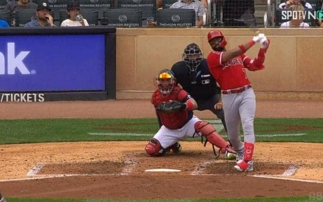 溢れる身体能力 エンゼルス期待の若手アデル、爆速174キロの130メートル弾は魅力満点 来季こそメジャー定着へ猛アピール