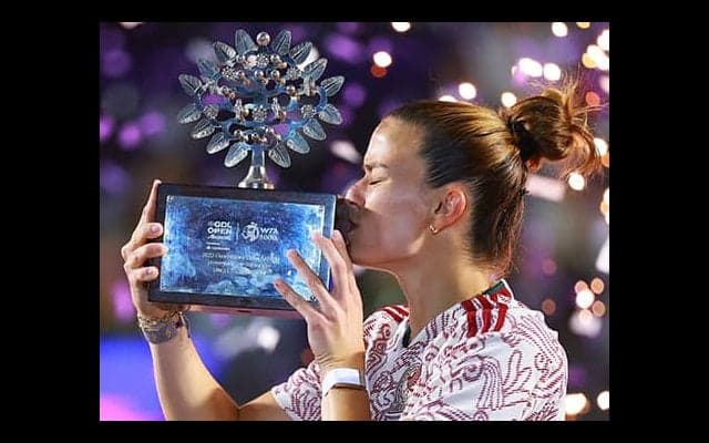 WTA1000初V達成し東京へ