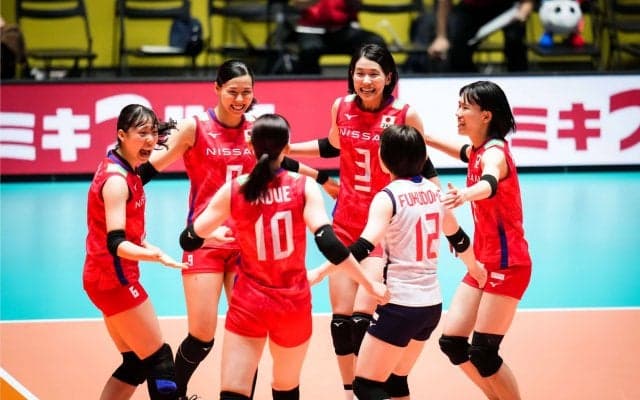 女子日本代表　フルセットの末にブラジルに敗れパリオリンピック出場権獲得は持ち越し