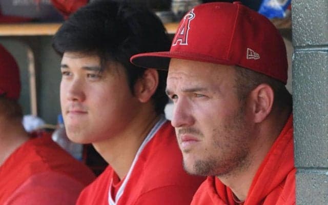 【MLB】エ軍は9失点大敗で借金16　トラウトが復帰断念…右肘手術の大谷翔平は26日合流か