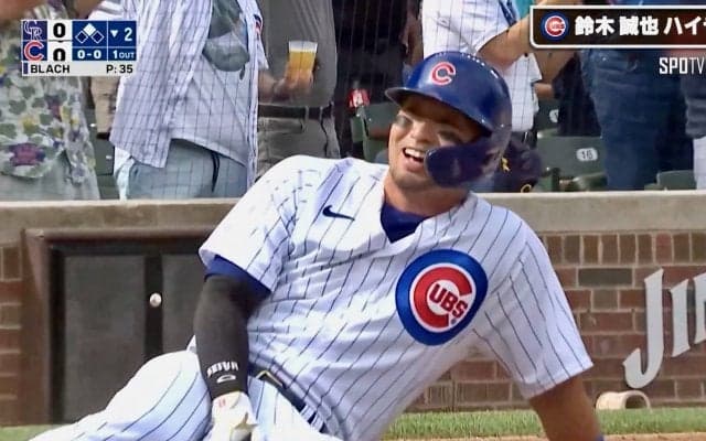 月間MVPも「ワンチャンあるよ」 鈴木誠也、今月9度目マルチ安打&2得点の貢献に「日本最高の右打者」賞賛止まず