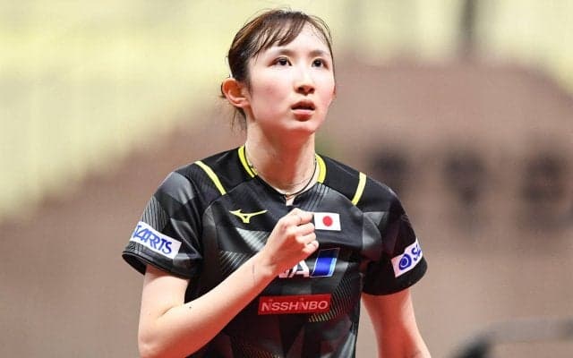 早田ひな 強敵・韓国の19歳エースにストレート勝利！日本がまずは1勝【アジア競技大会 卓球】
