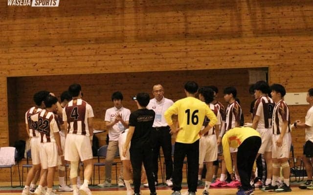 1点を争う激しい攻防戦　一時逆転も今季３度目の引き分け/日体大戦