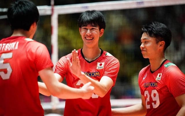 甲斐優斗“誕生日サービスエース”に「すごくうれしい」 男子日本代表がカナダと親善試合を実施 パリオリンピック予選へ最終調整   