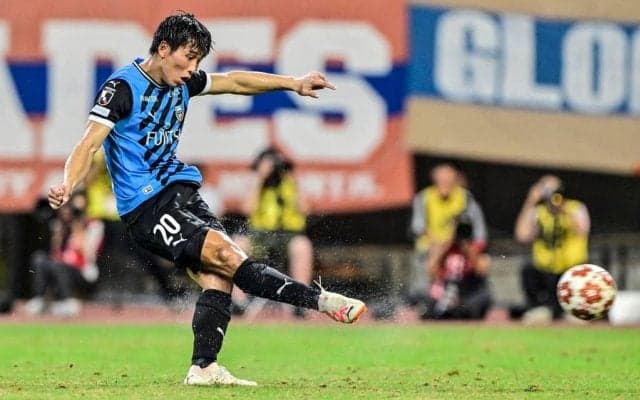 川崎・山田新に聞きたかった2つのこと。『湘南乃風』と「新潟戦でのPK」について尋ね、返ってきた“ストライカーとしての風格”…新潟戦に向け「今回はヒーローになりたい」